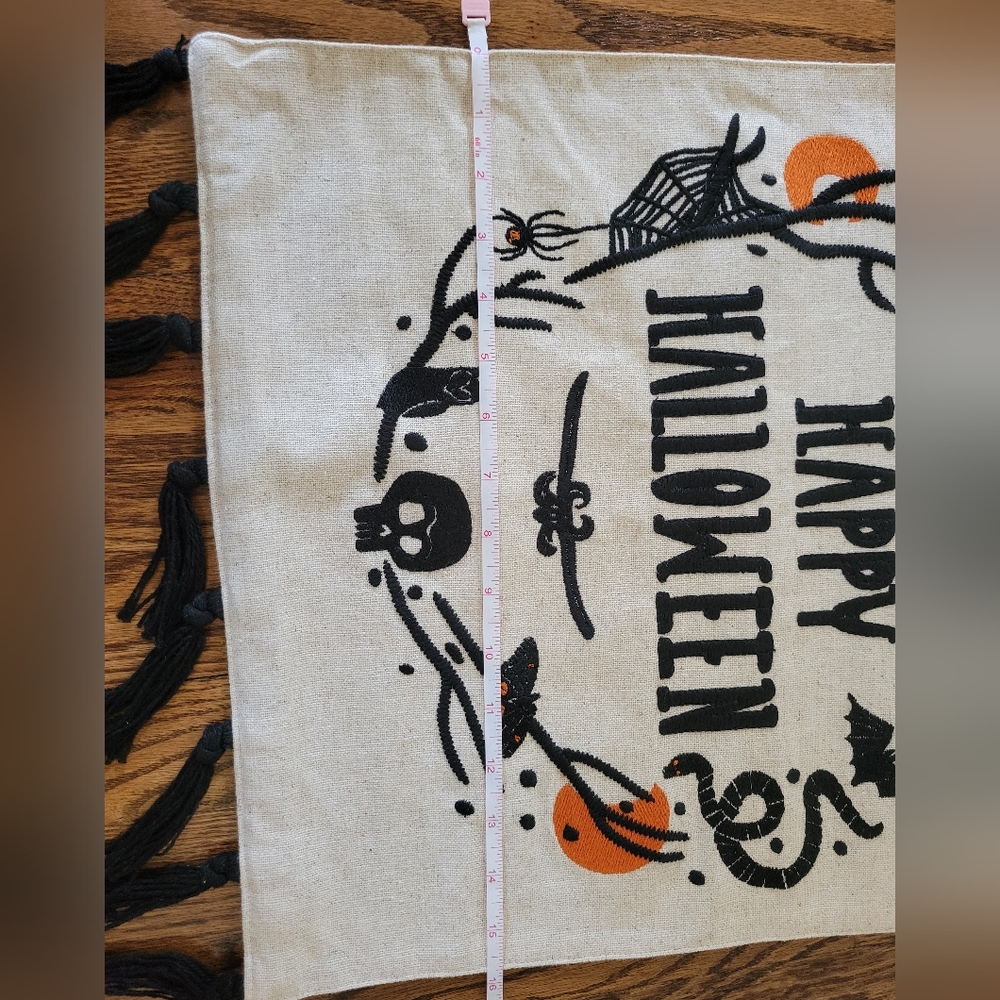 Threshold Halloween Raven Throw Pillow & Banner - Picture 16 of 16